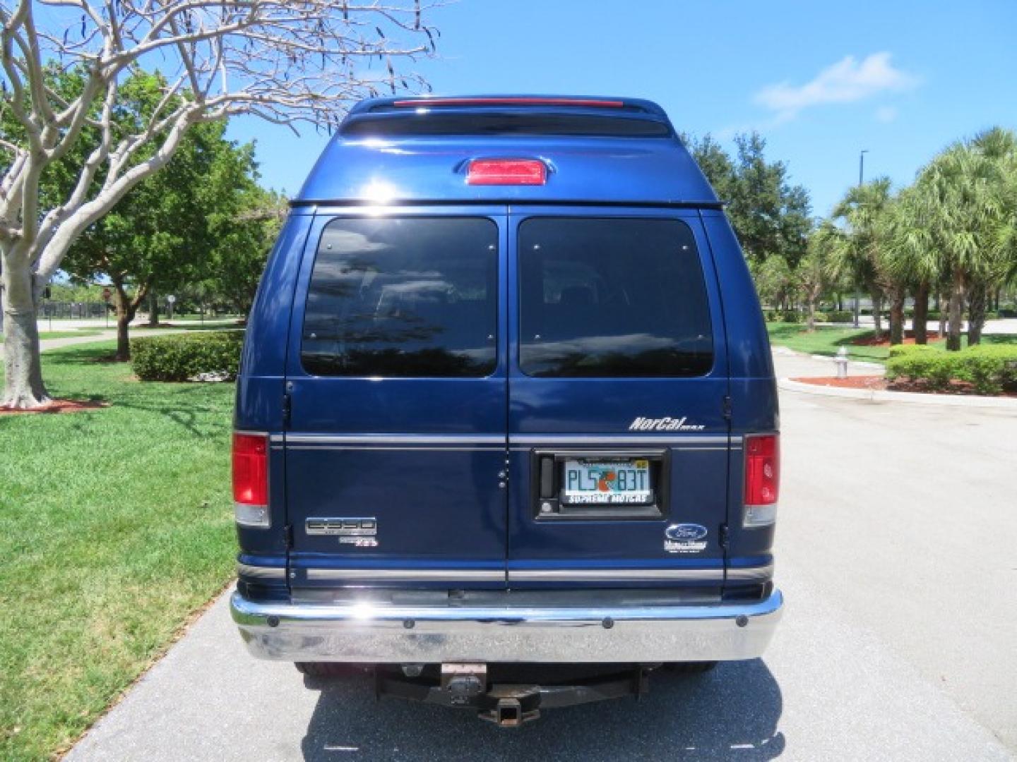 2011 Dark Blue /Gray Ford E-Series Wagon E-350 XLT Super Duty (1FBNE3BS4BD) with an 6.8L V10 SOHC 20V engine, located at 4301 Oak Circle #19, Boca Raton, FL, 33431, (954) 561-2499, 26.388861, -80.084038 - You are looking at a Gorgeous 2011 Ford Econoline E350 XLT Norcal Max High Top Handicap Wheelchair Conversion Van with 6.8L V10, 15K Original Miles, 9 Inch Lowered Floor, Braun UVL Side Entry Wheelchair Lift, Remote Control Power Side Entry Doors, Expanded Side Entry Doors, Q Straint Tie Down, Syste - Photo#24